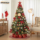 Kit Arvore De Natal Completa Enfeitada Luxo Kit Magia Do Natal Árvore Dos Sonhos De 2,10m 1000g E 200 Enfeites Para Decorar